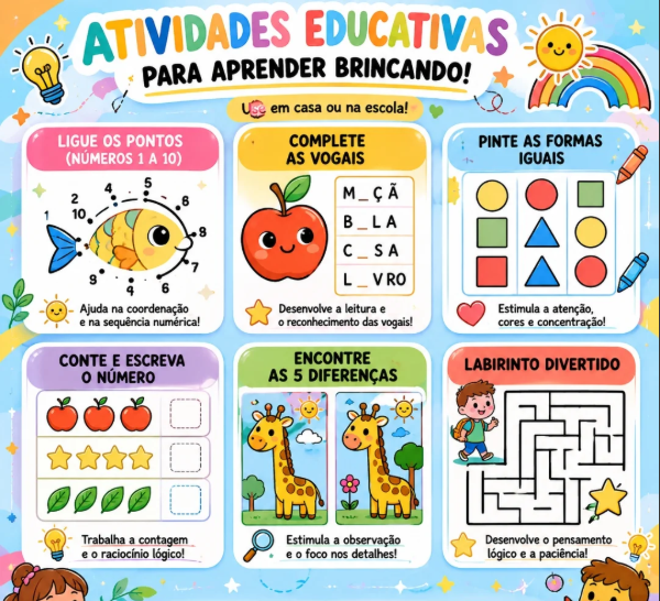 Exemplo de atividades